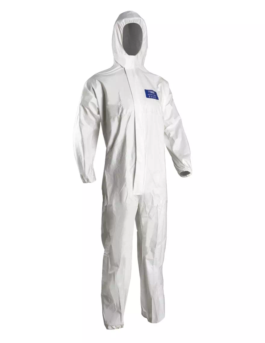 COMBINAISON BLANCHE A CAPUCHE 