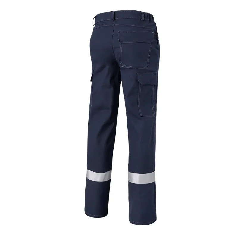 PANTALON MULTIRISQUES TECHPROTECT ATEX HYGROVET BANDES RETRO MOLINEL