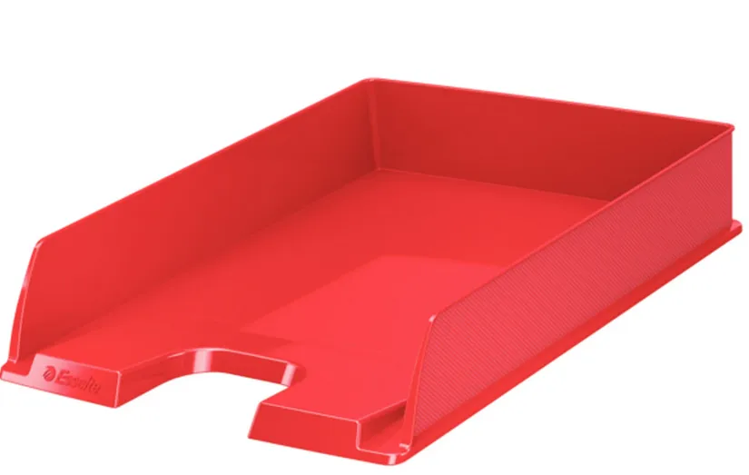 Corbeille à courrier Esselte Europost rouge