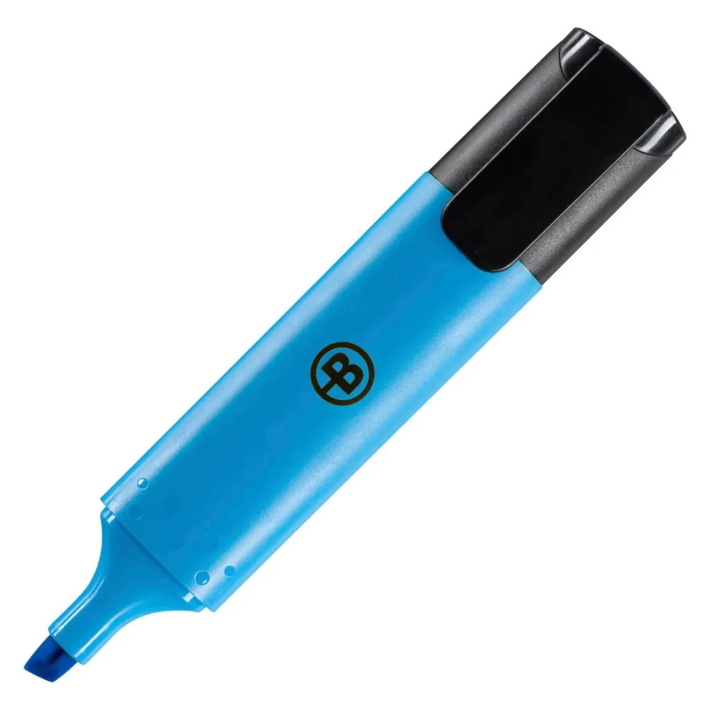 Surligneur Bruneau bleu