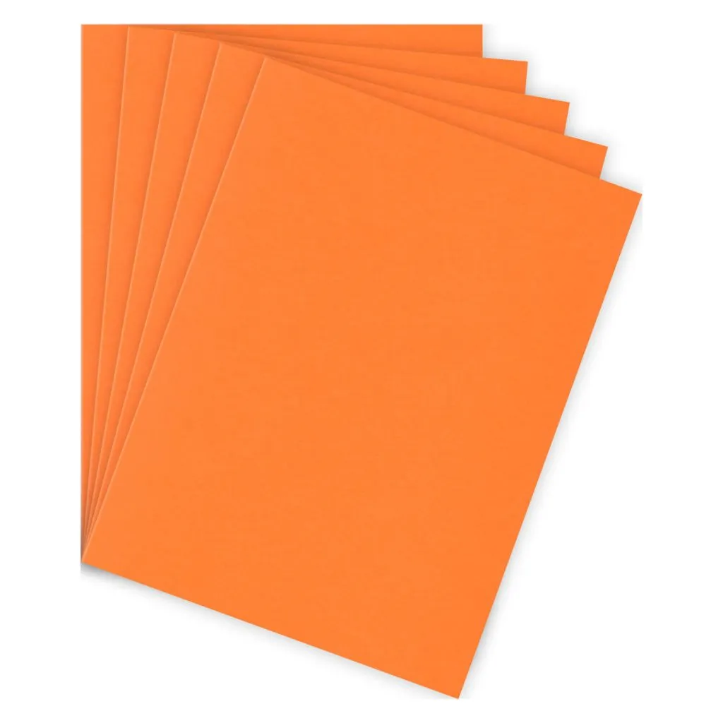 Chemise standard 210 g Bruneau 24 x 32 cm orange - Paquet de 100