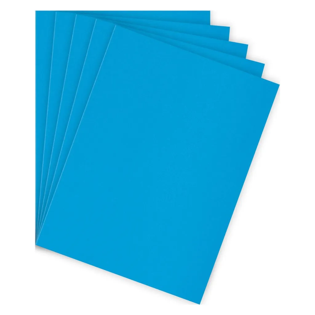 Sous-chemise standard 80 g Bruneau 22 x 31 cm bleue - Paquet de 100