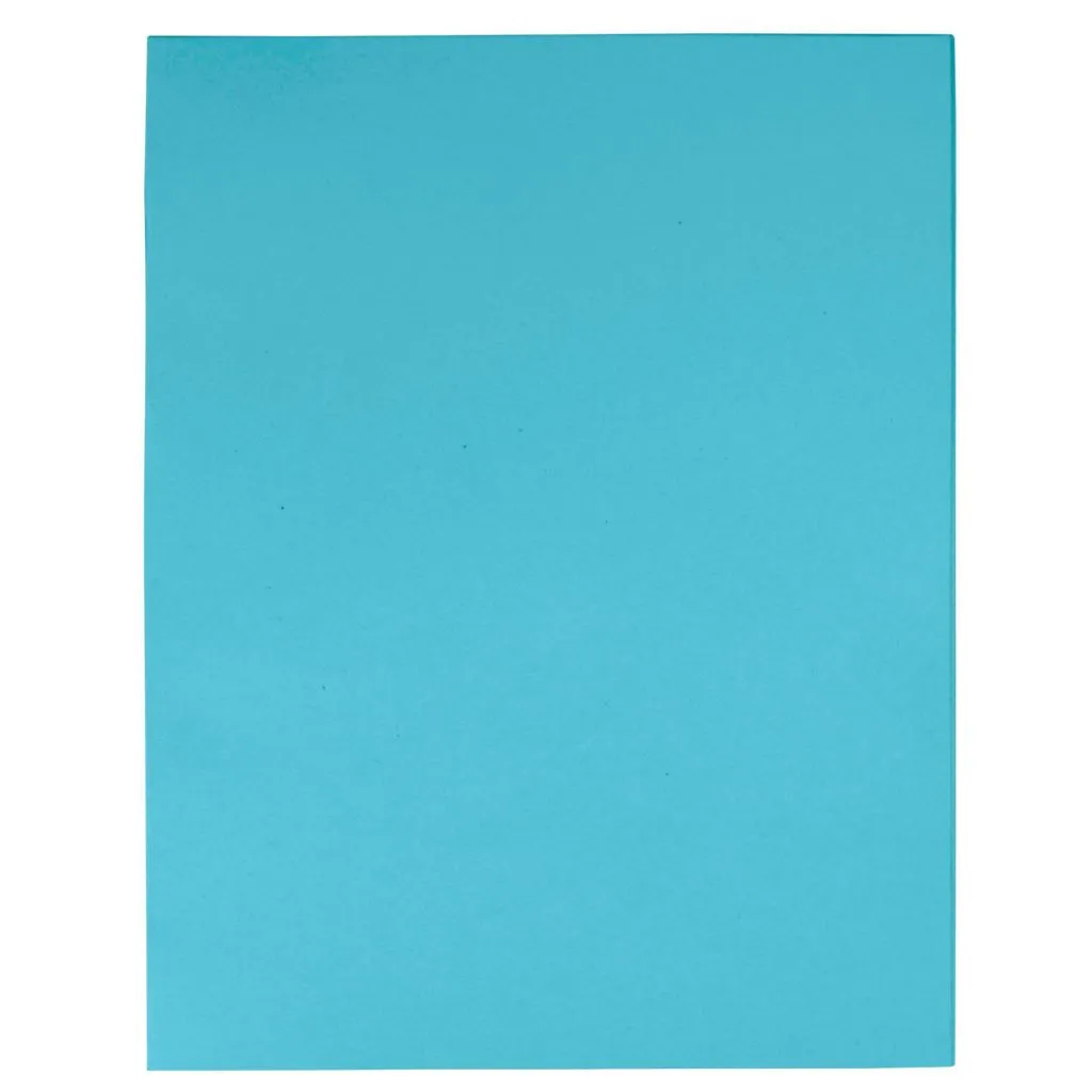 Chemise recyclée 170 g Exacompta 24 x 32 cm bleu clair - Paquet de 100