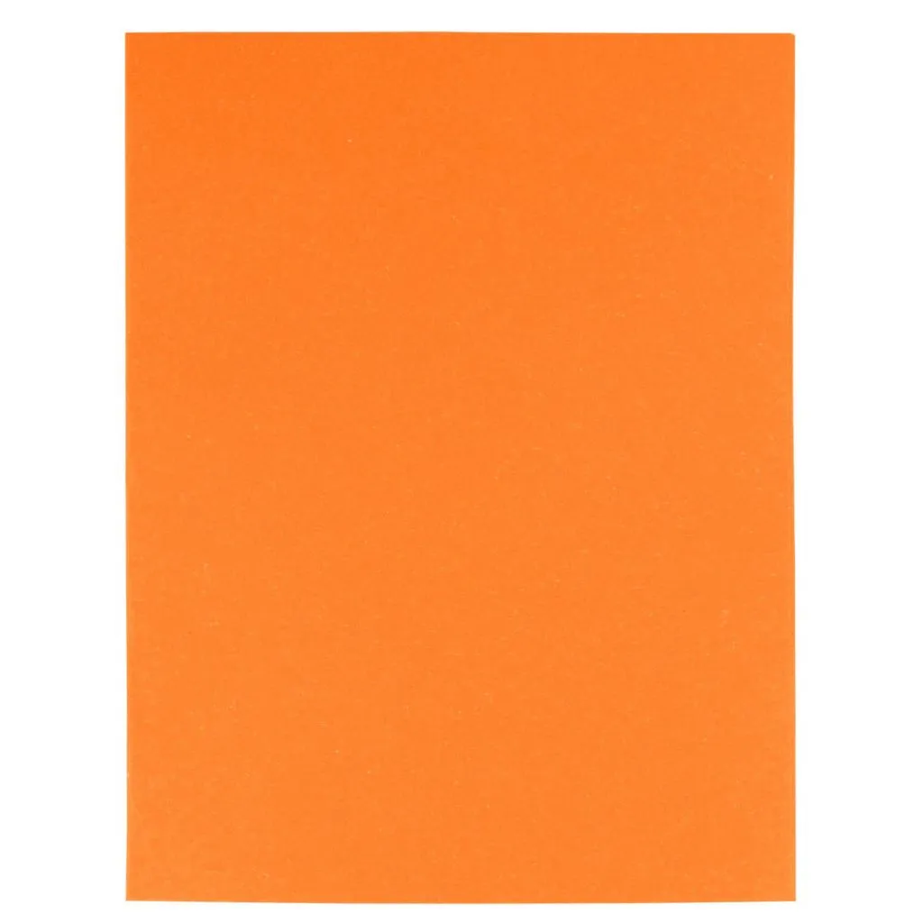 Chemise recyclée 170 g Exacompta 24 x 32 cm orange - Paquet de 100