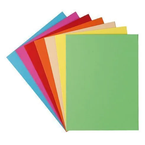 Chemise recyclée 170 g Exacompta 24 x 32 cm couleurs assorties - Paquet de 100