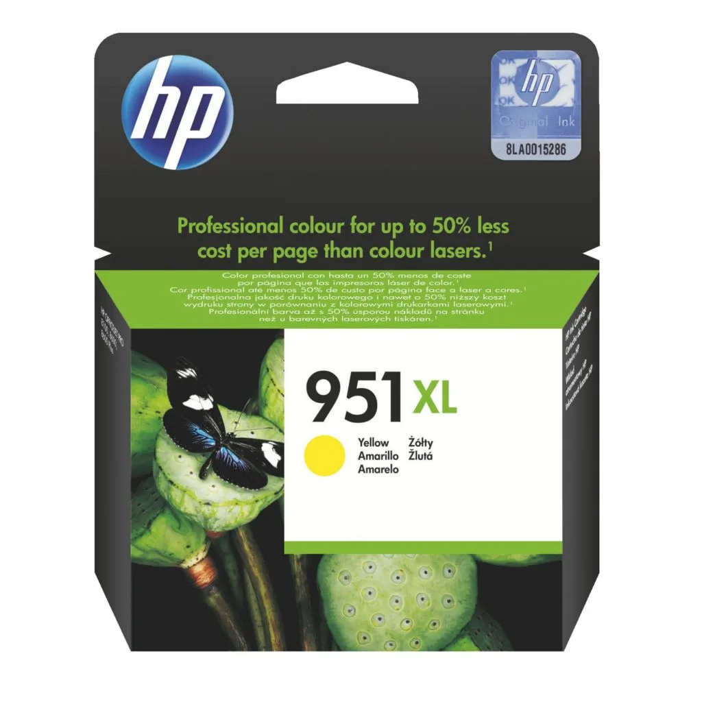Cartouche encre HP 951XL jaune