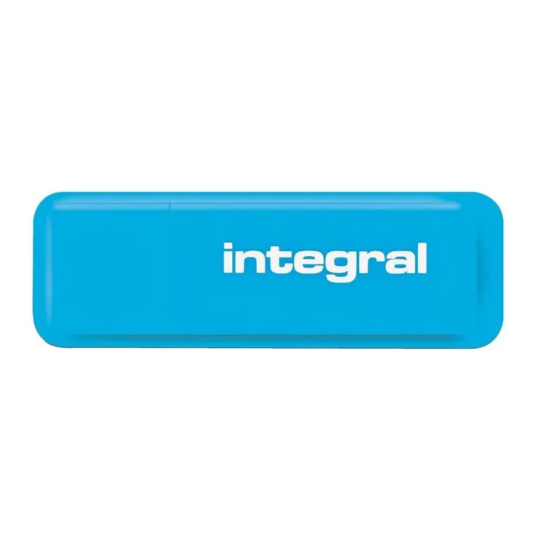 Clé USB Integral Néon 8 Go bleue