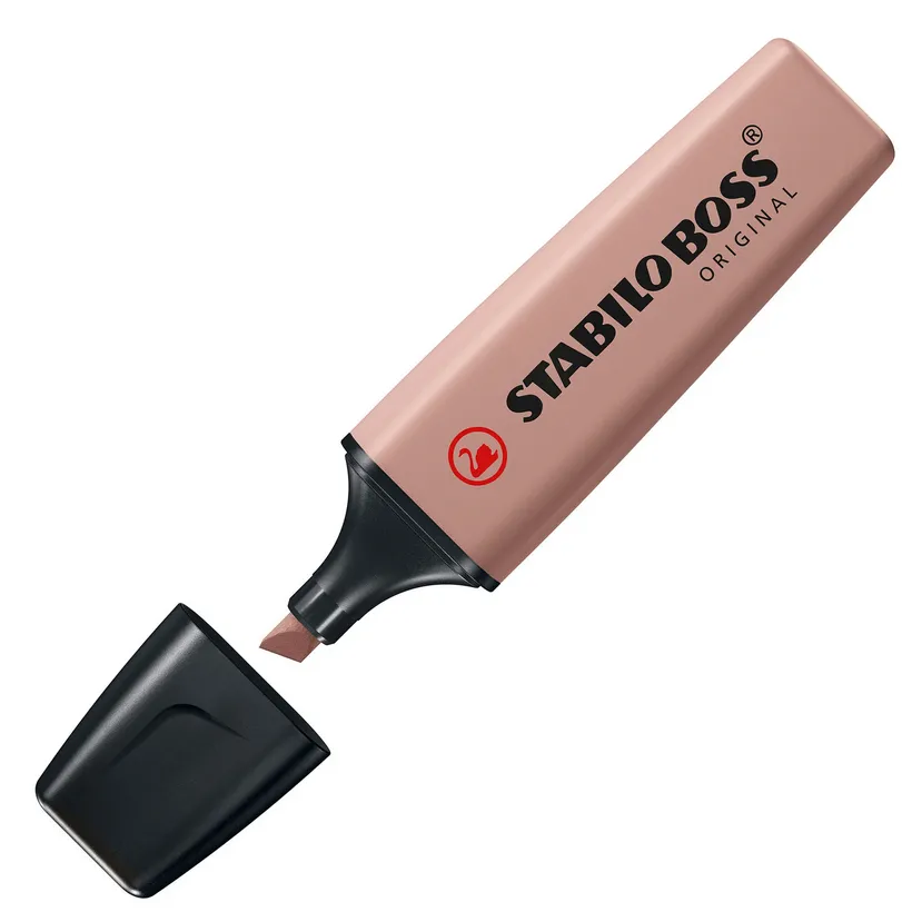 Surligneur Stabilo Boss marron glacé