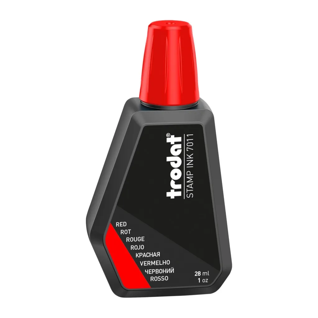 Recharge encre pour tampon 28 ml - rouge