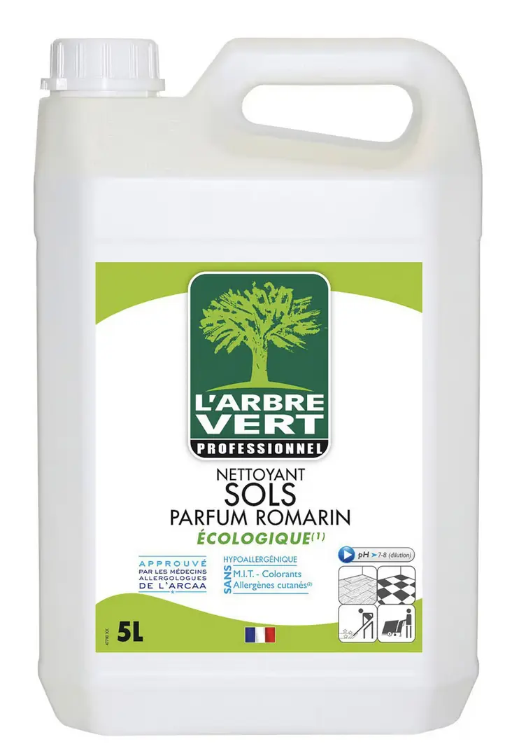 Nettoyant sols romarin L Arbre Vert professionnel