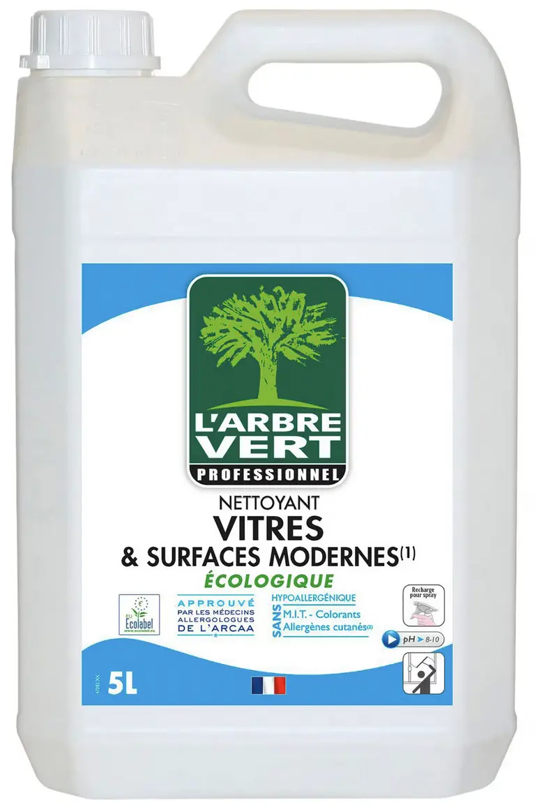Nettoyant vitres L Arbre Vert professionnel