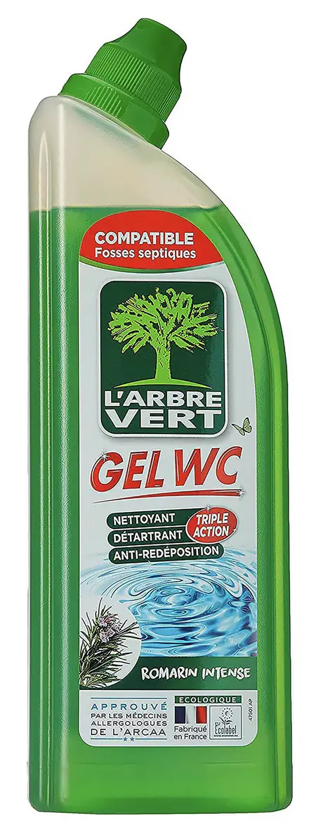 Gel WC Triple action L arbre Vert romarin intense