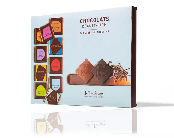 La boite Carrés 252g net 
