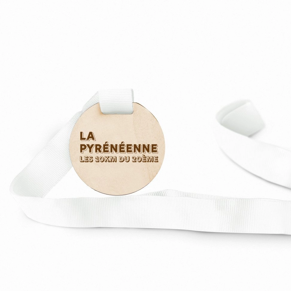 Médaille en bois GIFT FOR CHANGE