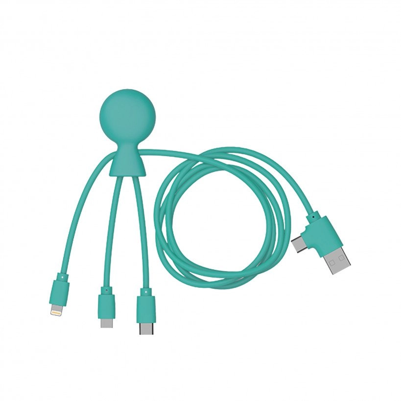 Câble multi connecteurs éco-conçu Mr Bio Long 