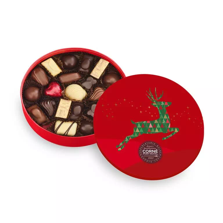 Boîte ronde Noël 265g