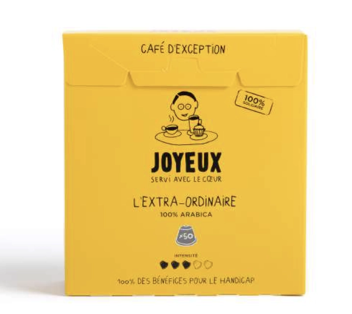 BOITE DE 50 CAPSULES ALU L’ Extra Ordinaire 