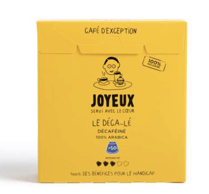 BOITE DE 50 CAPSULES ALU Le Décalé 