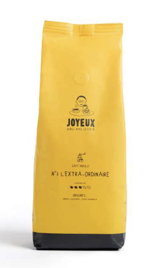 SACHET DE 1 KILO DE CAFE MOULU L’Extra Ordinaire 