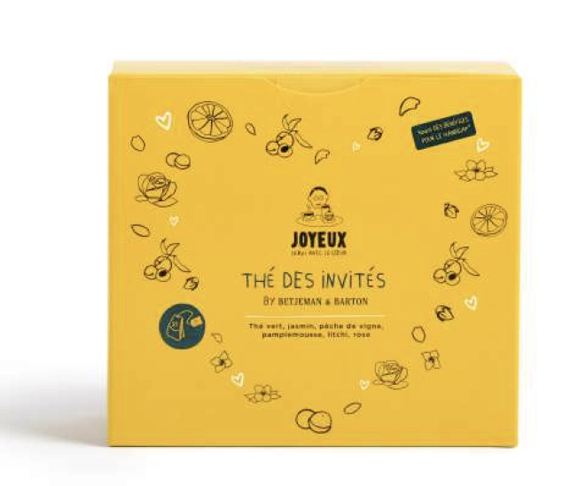 Boite de 50 sachets de Thés des Invités 