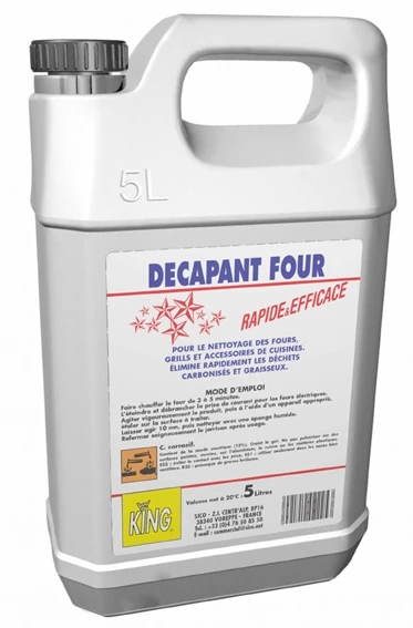 NETTOYANT DECAPANT FOUR & GRILL 5L KING