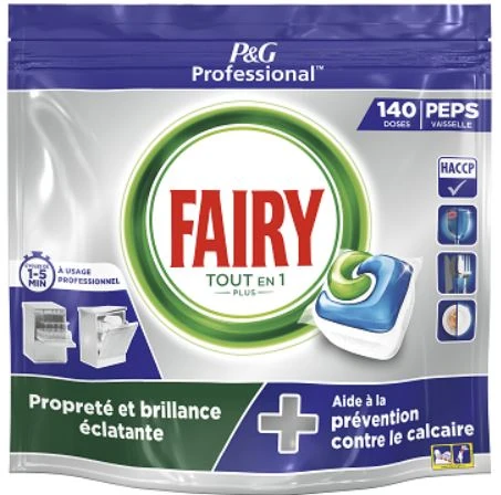 P&G FAIRY TABLETTE VAISSELLE 3 EN 1 PAR 140