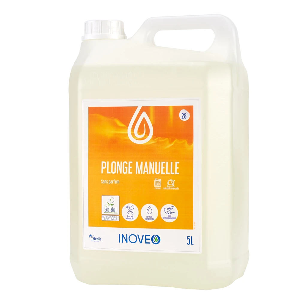 INOVEO PLONGE MANUELLE 5L CONCENTREE ECOLABEL 