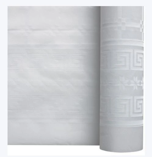 NAPPE ROULEAU DAMASSE BLANC 1.20 X 10M PAR 1