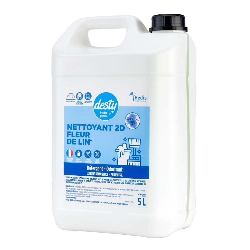 DESTY DETERGENT 2D NEUTRE 5L FLEUR DE LIN