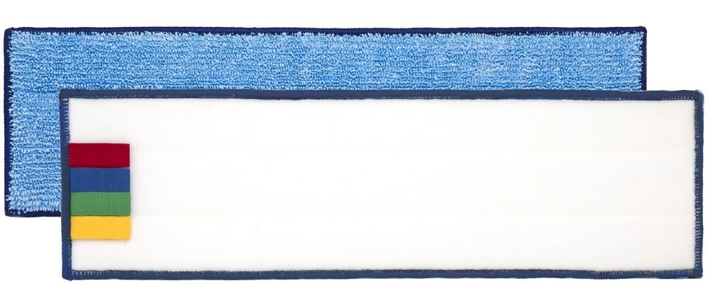 FRANGE MICRO VELCRO BLEU 40CM 