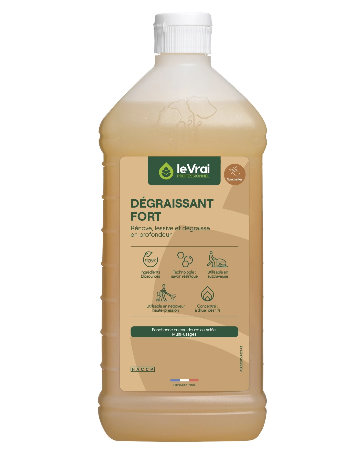 LVP DETERGENT DEGRAISSANT FORT MULTI-USAGES 1L