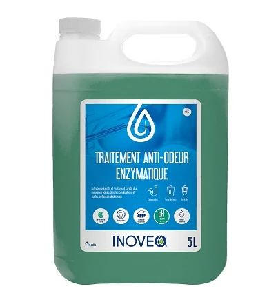 INOVEO TRAITEMENT ANTI-ODEUR ENZYMATIQUE 5L