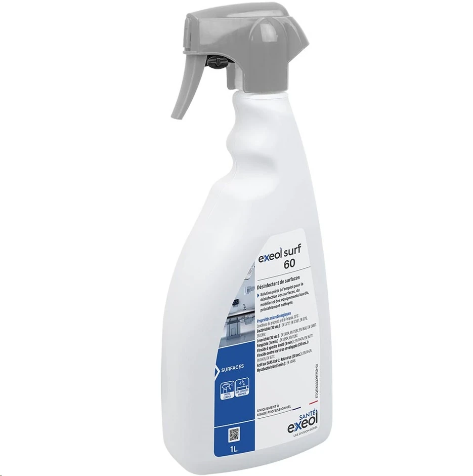 DESINFECTANT SPRAY SURFACES 1L EXEOL SURF 60 (BPR)