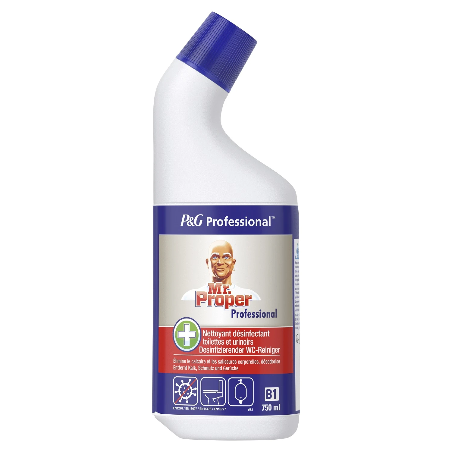 P&G PRO B1 GEL WC NETTOYANT DESINFECTANT 750ML