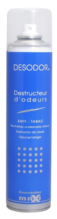 BOMBE DESTRUCTEUR D’ODEURS 400ML ANTI-TABAC