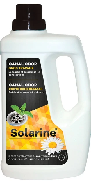 ENTRETIEN CANALISATIONS 1L SOLARINE CANAL ODOR 