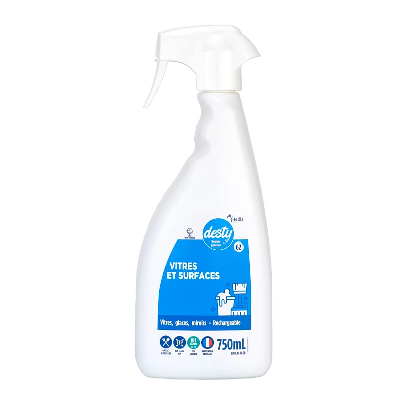 DESTY DETERGENT VITRES & SURFACES 750ML (62)