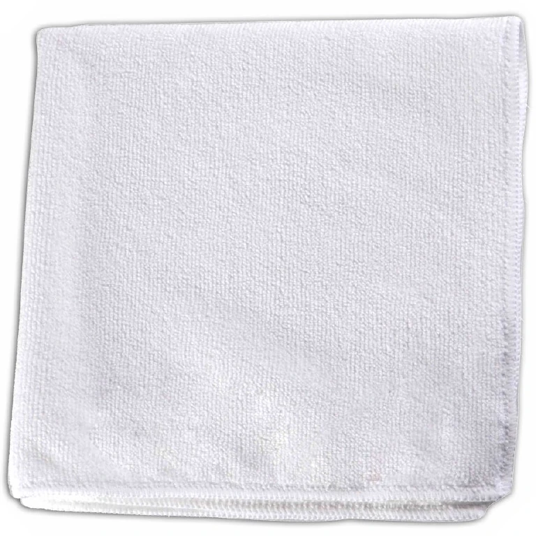 LAVETTE MICROFIBRE BLANCHE PREMIUM 40 X 40 CM 