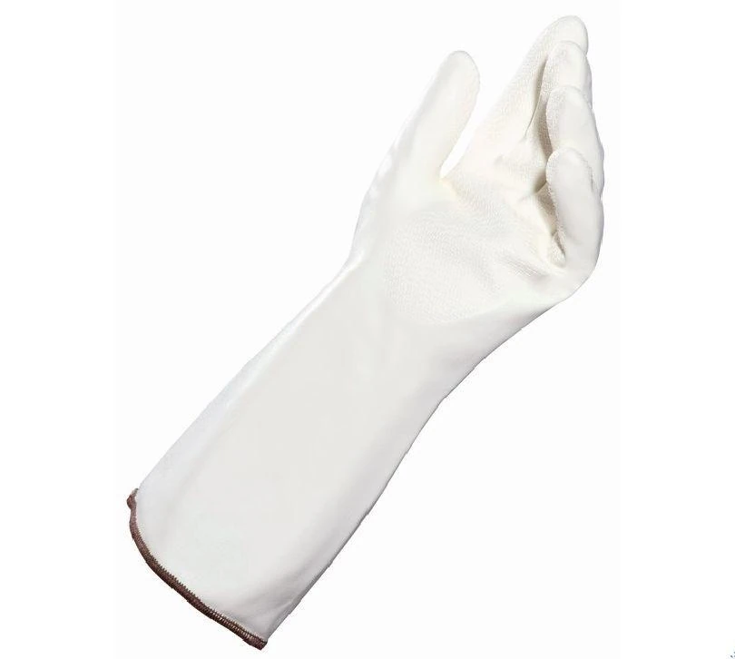 GANT ANTI CHALEUR NITRILE BLANC CREME TEMP