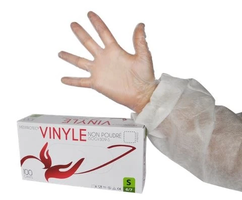 GANT VINYLE NON POUDRE MEDIUM TAILLE 7-8 PAR 100