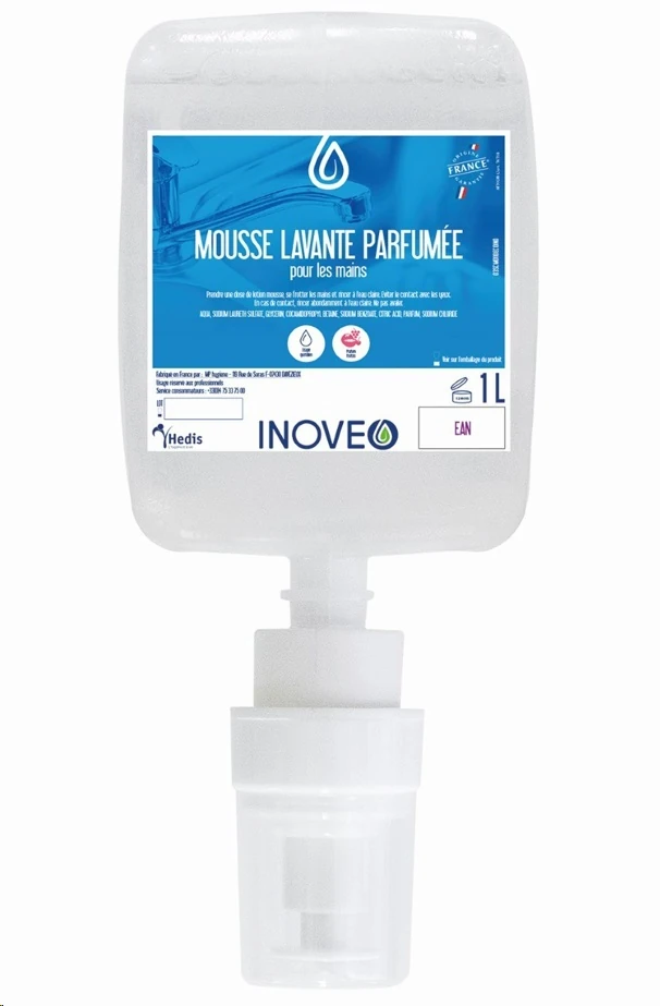 INOVEO SAVON MOUSSE RECH 1L PARFUME ECOLABEL