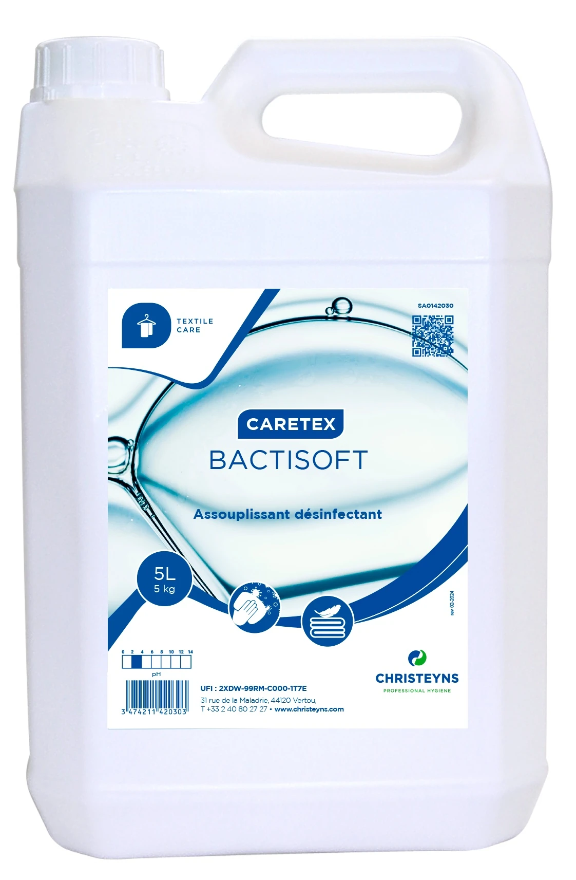 ASSOUPLISSANT DESINFECTANT 5L 