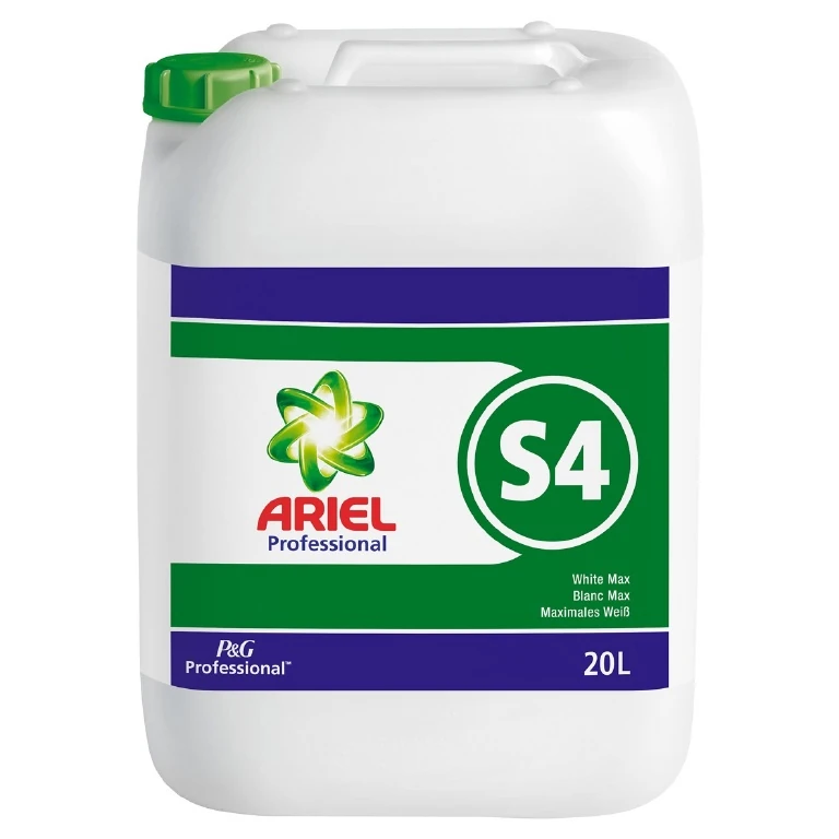 ARIEL S4 PROFESSIONAL ADDITIF POUR LINGE BLANC 20L