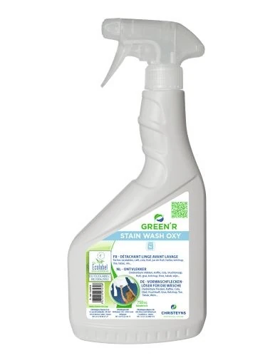 GREEN’R STAIN WASH OXY DETACHANT 750ML ECOLABEL