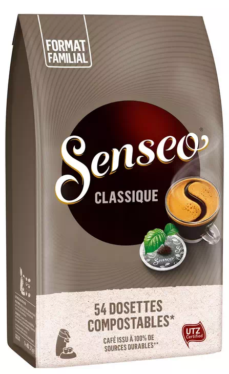 DOSETTES DE CAFÉ SENSEO CLASSIQUE - PAQUET DE 54