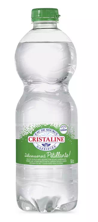 Eau gazeuse Cristaline 50 cl - 24 bouteilles