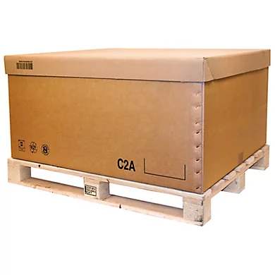 Caisse carton palette C2A,C1A et C2B