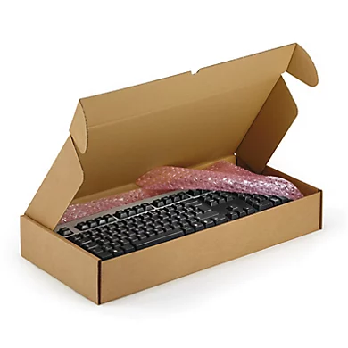 Boîte carton fermeture renforcée