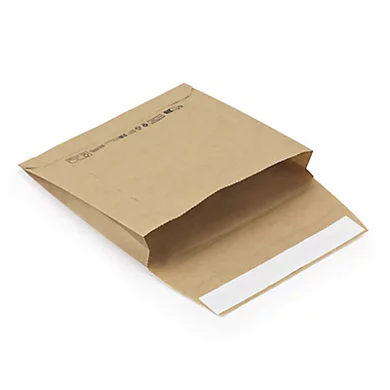 Pochette papier kraft soufflets latéraux