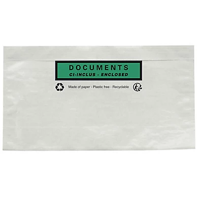 Pochette porte-document imprimée papier